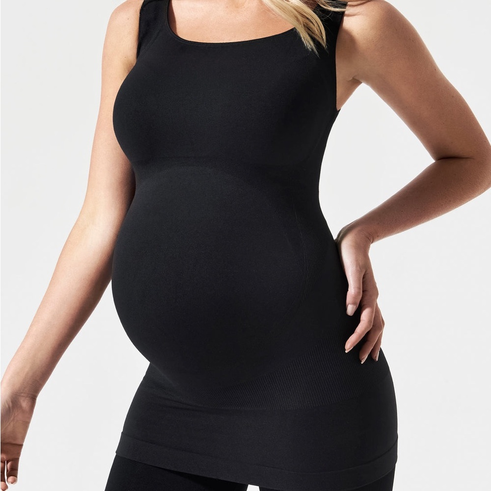 BLANQI EVERYDAY - Maternity Belly Support Tanktop - Black, Medium